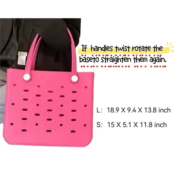 Durable Oversize EVA Beach Tote Bag Washable