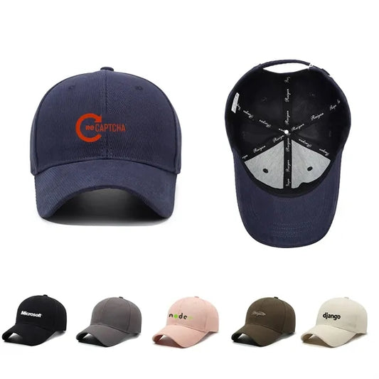 6 panel baseball caps