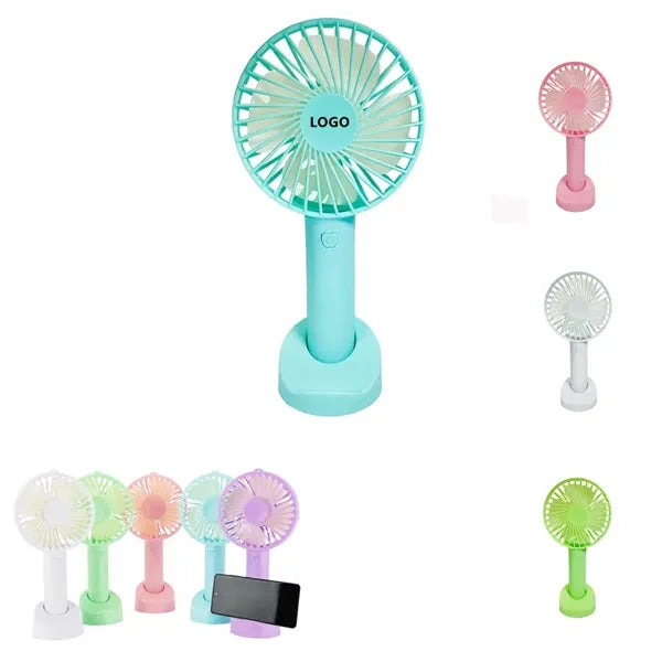 Portable USB Fan with Phone holder