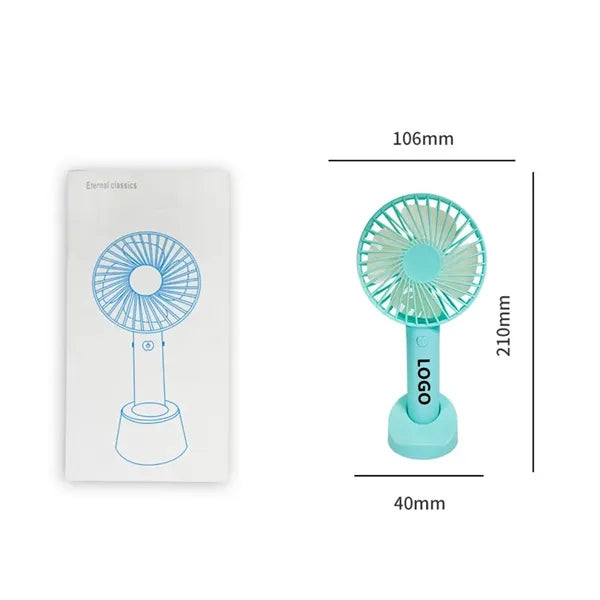Portable USB Fan with Phone holder