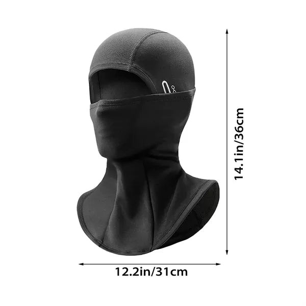 Fleece Balaclava Ski Mask, Cooling Option Also Available