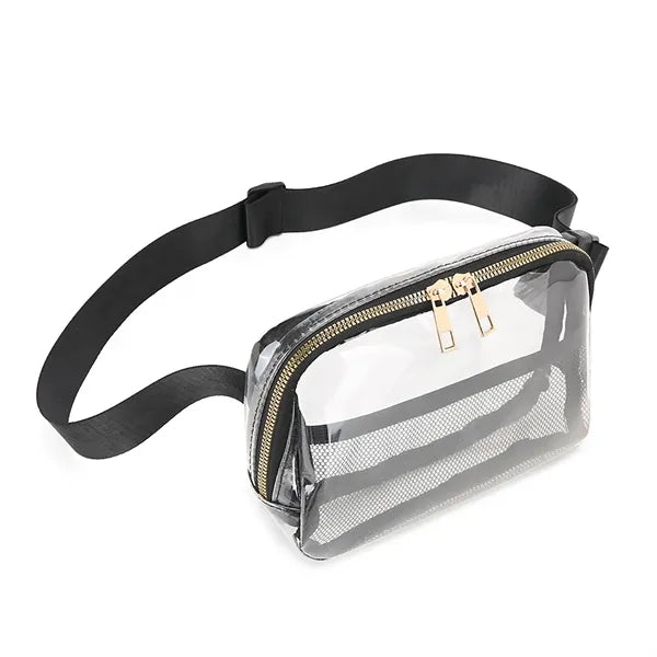 TPU Outdoor Fitness Waterproof Transparent Fanny Pack