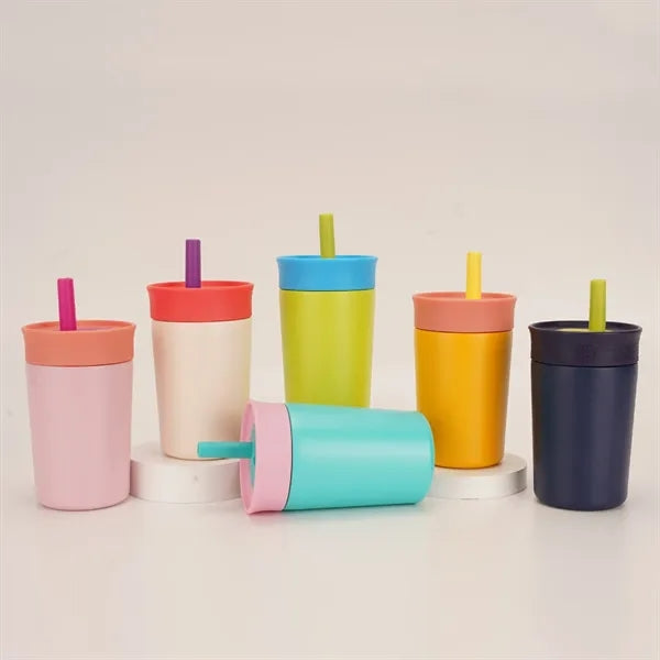 Stainless Steel Tumbler Cup with Lid And Straw