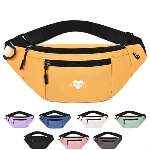 Nylon Versatile Large Capacity Fanny Pack for Sports