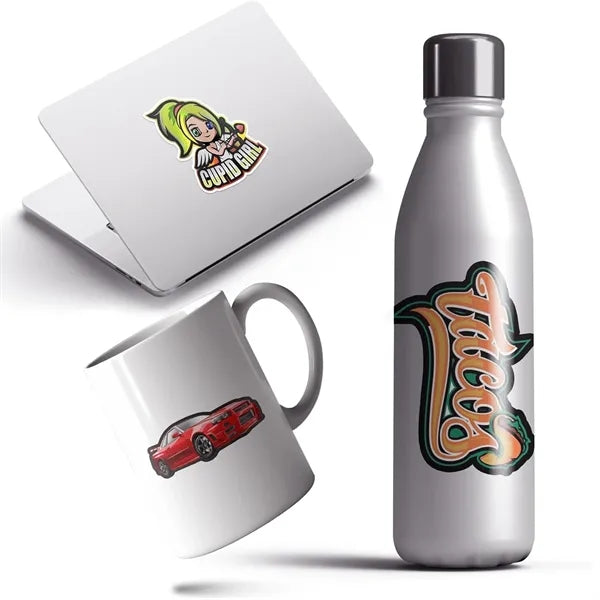 Multi-shape Colorful Waterproof PVC Stickers