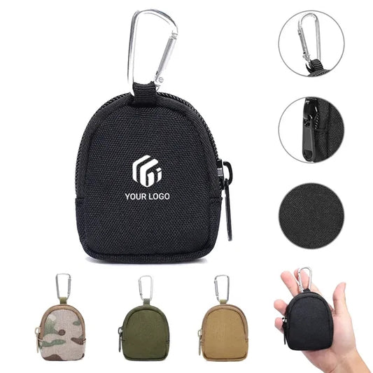 Tactical outdoor sports portable wear-resistant small wallet