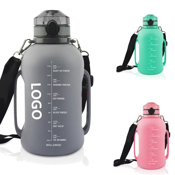 68Oz Silicone Collapsible Sports Water Bottle
