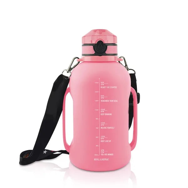 68Oz Silicone Collapsible Sports Water Bottle