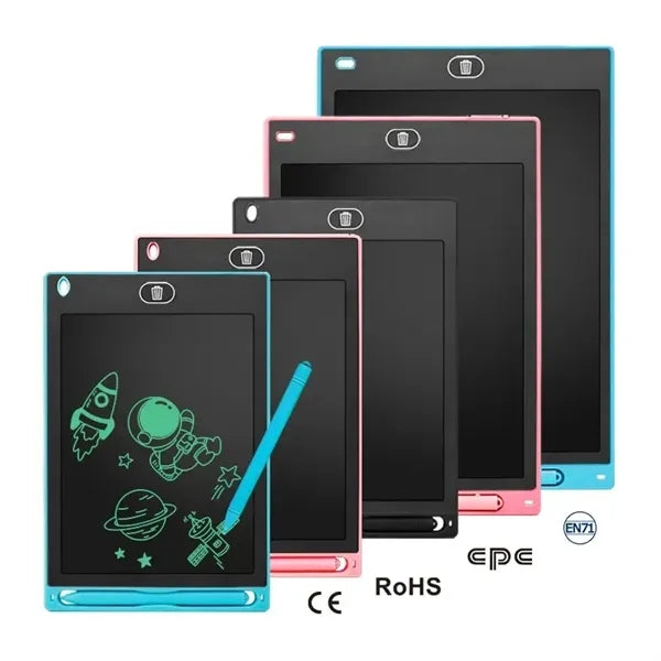 LCD Writing Tablet 8.5 Inch with attached Pen