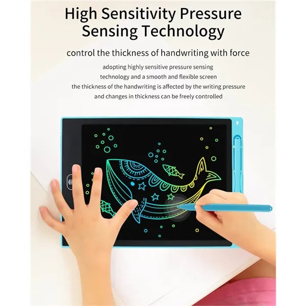 LCD Writing Tablet 8.5 Inch with attached Pen