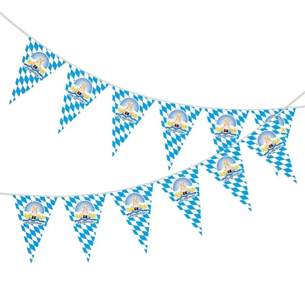 Triangular Pennant Strings