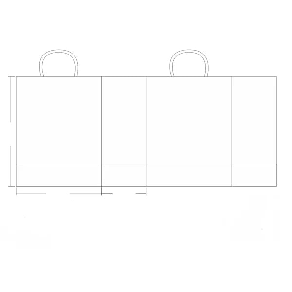 Recycling Kraft Paper Tote Bag