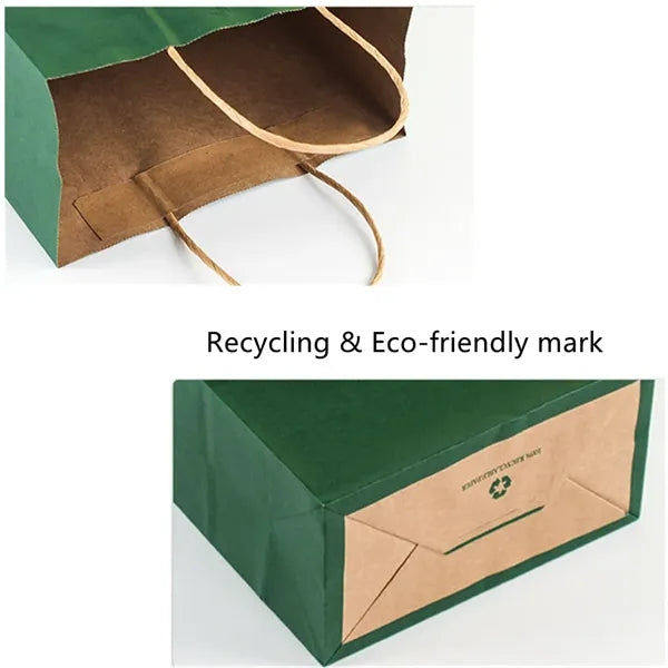 Recycling Kraft Paper Tote Bag