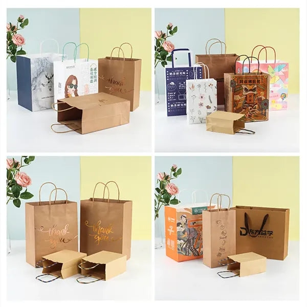 Recycling Kraft Paper Tote Bag