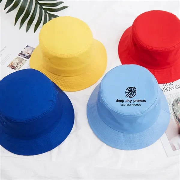 Double-Sided Embroidered Fisherman's Hat