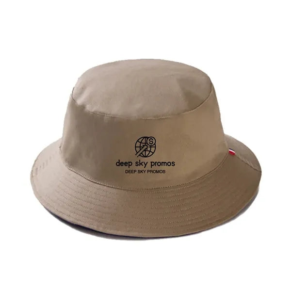Double-Sided Embroidered Fisherman's Hat