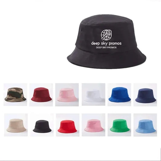 Double-Sided Embroidered Fisherman's Hat