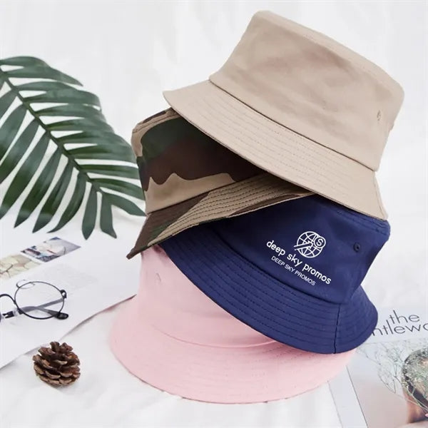 Double-Sided Embroidered Fisherman's Hat