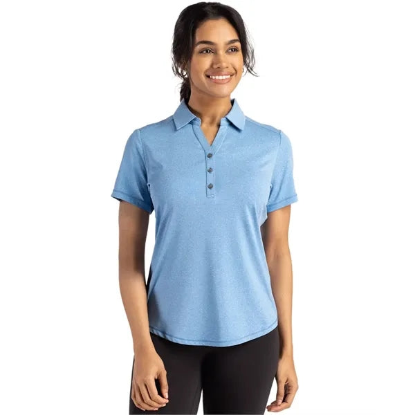 Cutter & Buck Forge Recycled Four-Way Stretch Womens Polo