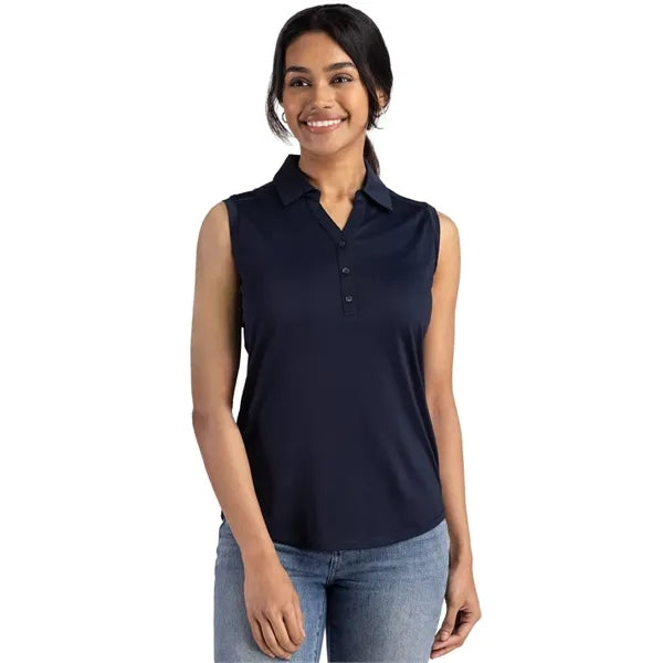 Cutter & Buck Forge Recycled Four-Way Stretch Womens Slee...