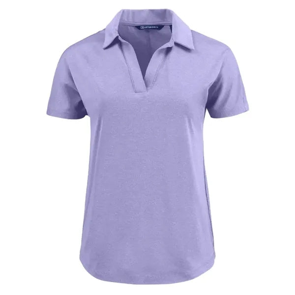 Cutter & Buck Coastline Recycled Double Peached Womens Do...