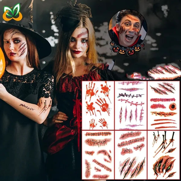 Full Color Custom Temporary Tattoos