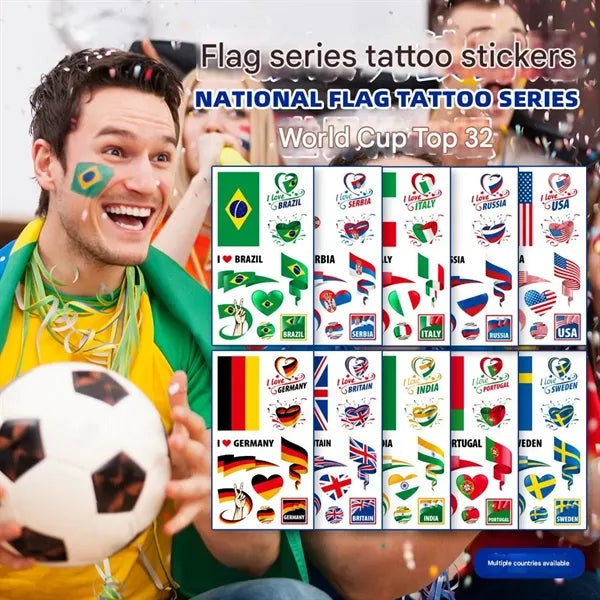 Full Color Custom Temporary Tattoos