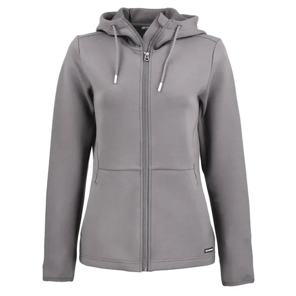 Cutter & Buck Roam Recycled Buttery-Soft Knit Womens Full...