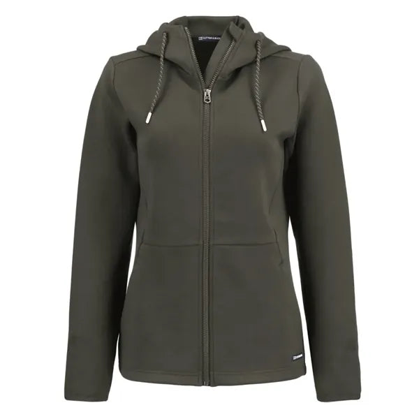 Cutter & Buck Roam Recycled Buttery-Soft Knit Womens Full...
