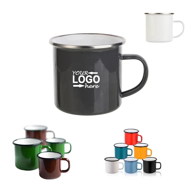 12oz Stainless Steel Enamel Mug