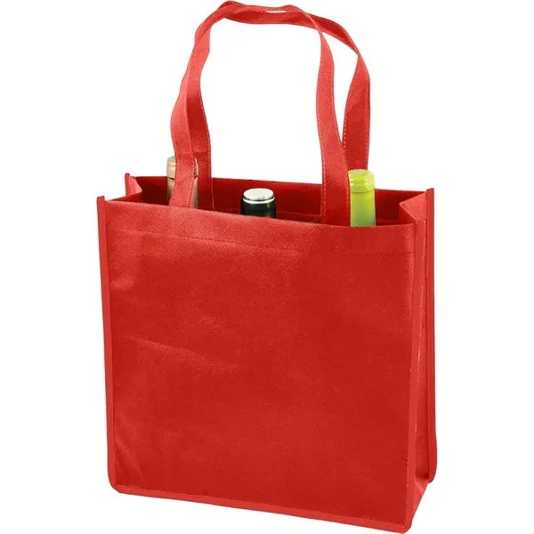 3-Bottle Non-Woven Wine Tote