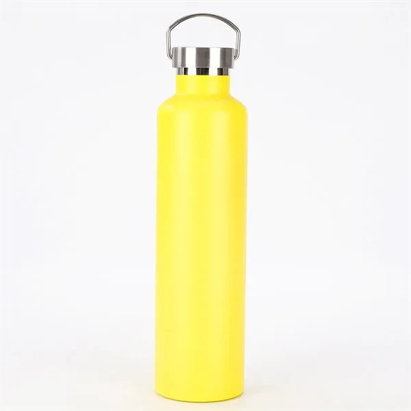 20OZ Stainless Steel Flask Bottle with Bamboo Lid