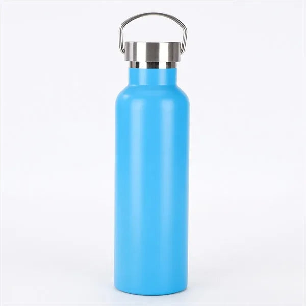 750ml Stainless Steel Sport Bottle with Bamboo Lid