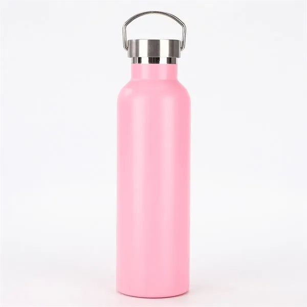 20OZ Stainless Steel Flask Bottle with Bamboo Lid
