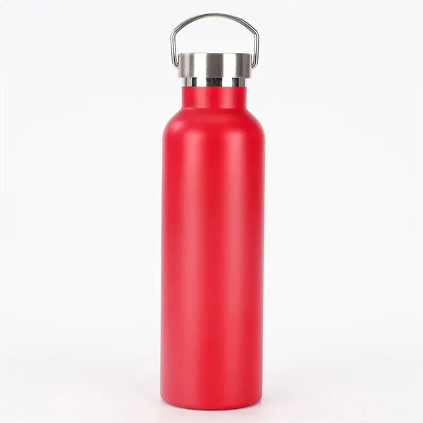 20OZ Stainless Steel Flask Bottle with Bamboo Lid