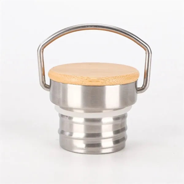 20OZ Stainless Steel Flask Bottle with Bamboo Lid