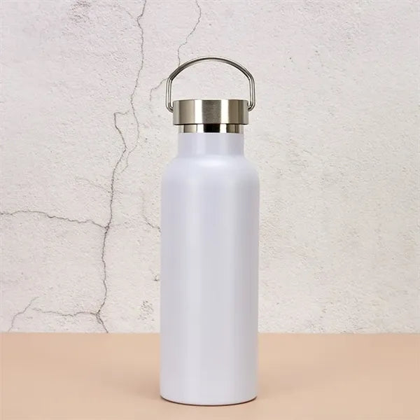 500ml Stainless Steel Sport Bottle with Bamboo Lid