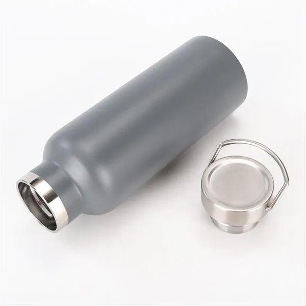 500ml Stainless Steel Sport Bottle with Bamboo Lid