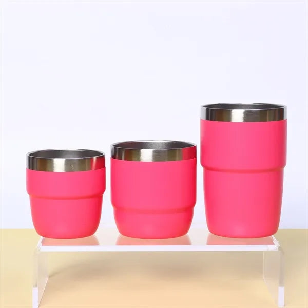 6oz Stainless Steel Tumbler With Magnetic Lid
