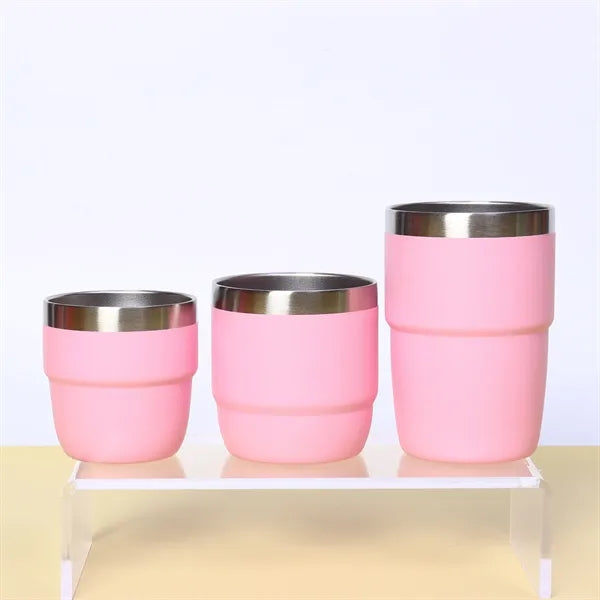 6oz Stainless Steel Tumbler With Magnetic Lid