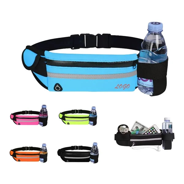 Water Bottle Holder Running Belt Fanny Pack