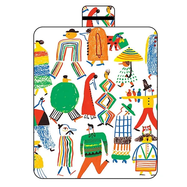Customization Pattern Design Fold Up Picnic Blanket