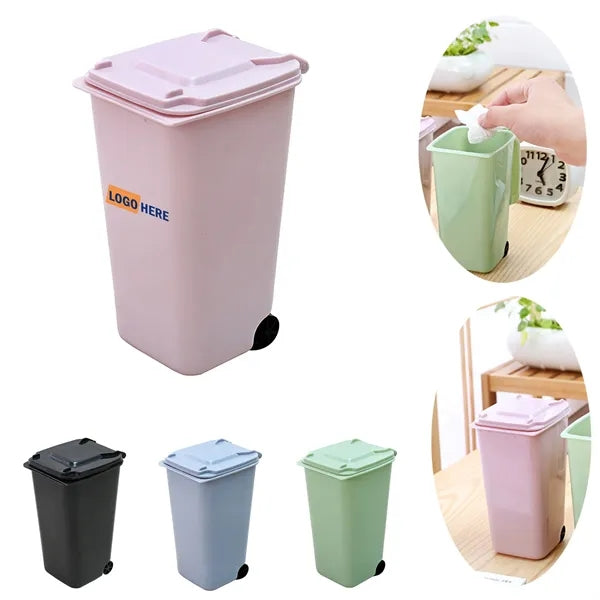 Mini Desktop Trash Can