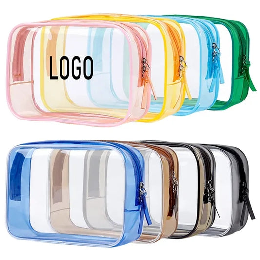 PVC Clear Travel Toiletry Pouch