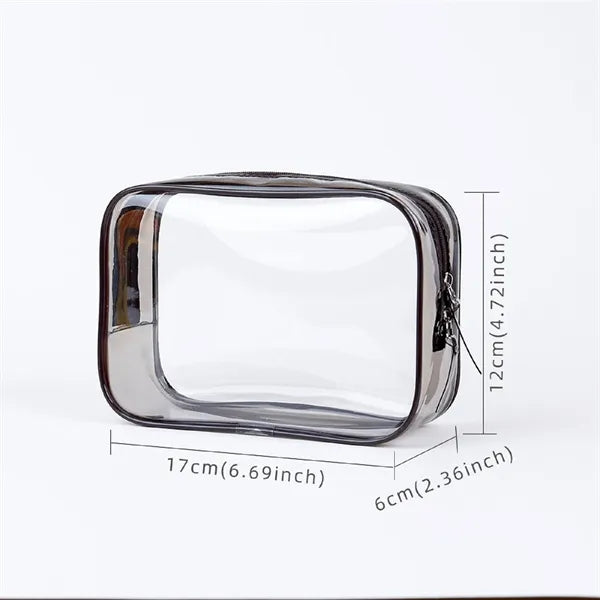 PVC Clear Travel Toiletry Pouch