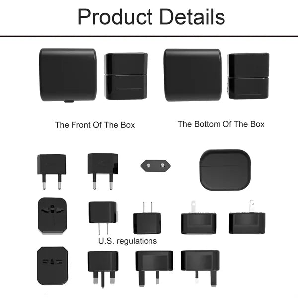 Multi-functional Business Universal Plug Travel Adapter