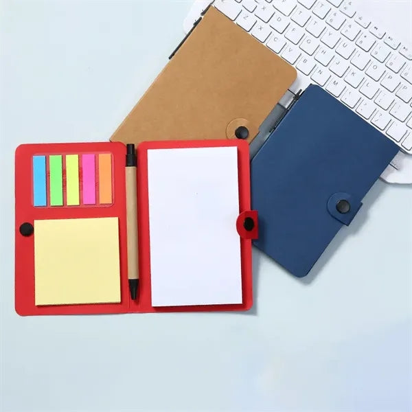 Eco-Friendly Button Notebook