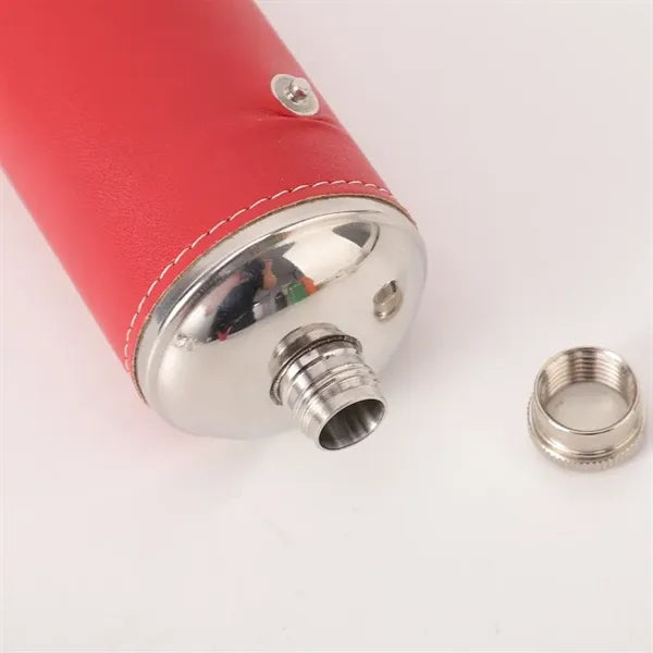 Pocket 8oz Hip Flask comes with 2 stainless steel cups