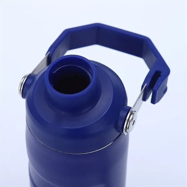 24oz Stainless Steel Sport Bottle With Handle Lid