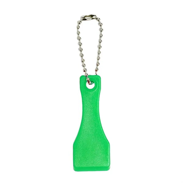 Plastic Lottery Ticket Scraper Keychain